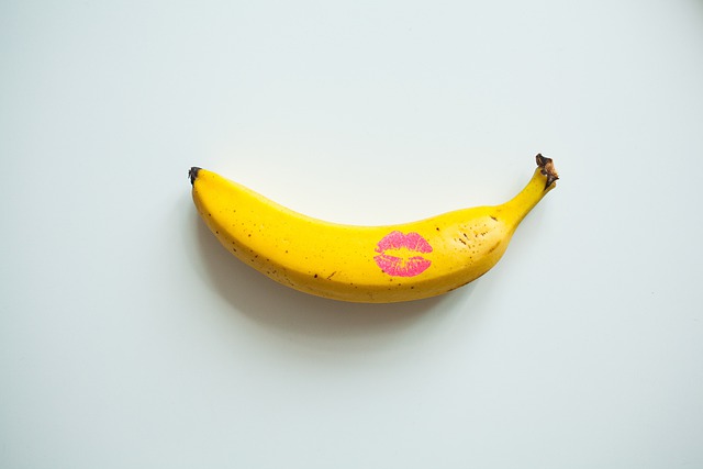 pobozkaný banán